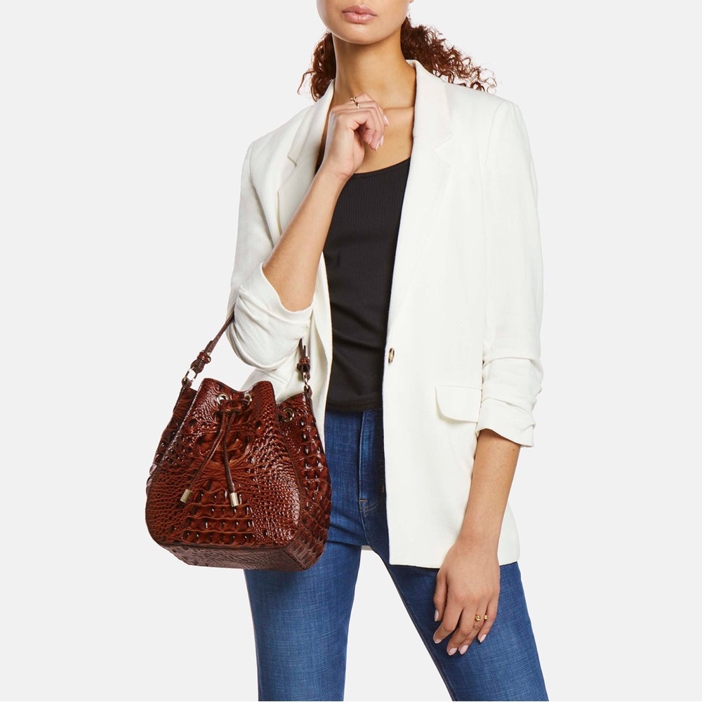Brahmin Melinda Ganache and ady wallet Berryline - Picture 11 of 17
